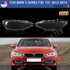 Headlight Headlamp Lens Cover Clear For 2012-2015 BMW F30 F31 328i 320i 325i USA