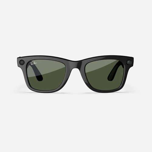 Meta Rayban Wayfarer RW4006 - Shiny Black/ Green G15 Brand New RRP £299 Ray Ban - Picture 6 of 7