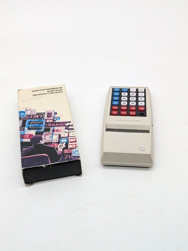 Calculatrice Électronique COMMODORE 797D Japan Collection Vintage TESTÉE - Photo 5/12