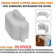 Refrigerator Door Flipper Mullion For Samsung Fridge RF31FMESBSR/AA Repair Part