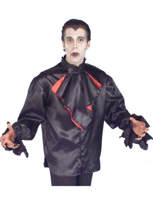 Classic Gothic Vampire Men's Costume Shirt