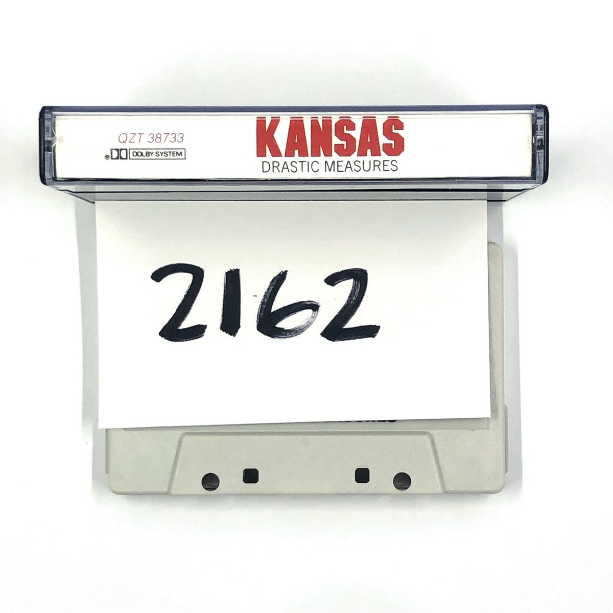 KANSAS DRASTIC MEASURES Cassette Tape OG 1983 Rock Prog Rare