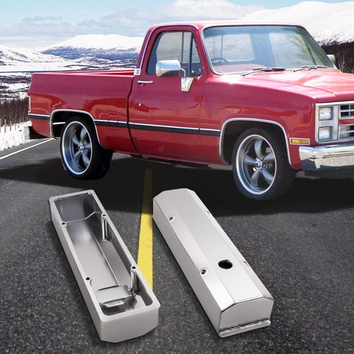 Tall Aluminum Rocker Cover Small Block for CHEVY SBC 283 302 305 327 350 400 2pc - Picture 8 of 12