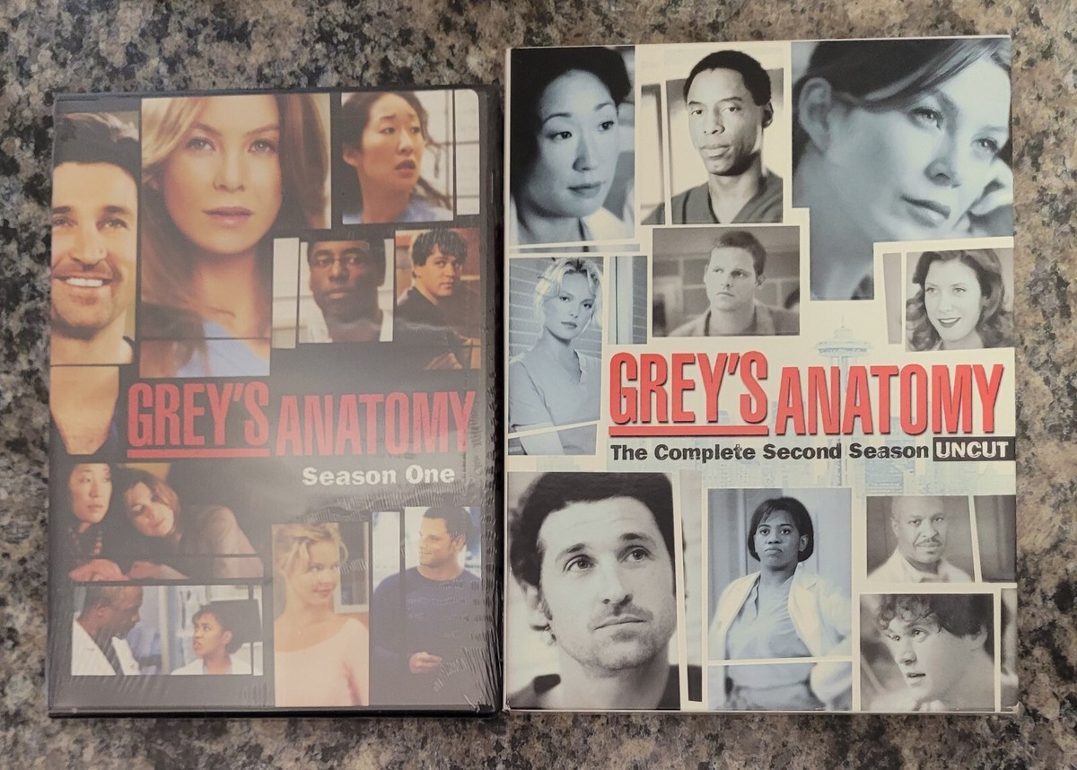 Grey's Anatomy Season 1-10 DVD 1,2,3,4,5,6,7,8,9,10 Seasons