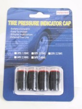 Tire Air Pressure Monitoring 32psi Gauge Indicator Safety Tire Valve Caps Cartr