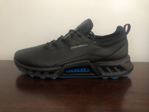 ECCO Biom C4 Golf Shoes Men’s Size 11-11.5 (EU 45) Gore-Tex GTX Black - Picture 1 of 9