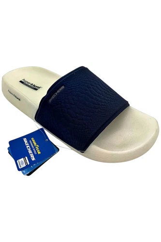 Skechers Womens Hyper Slide Wild Side Navy