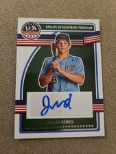 JUDSON DOWELL 2023 Panini Stars & Stripes ATHLETE DEVELOPMENT BLUE FOIL AUTO