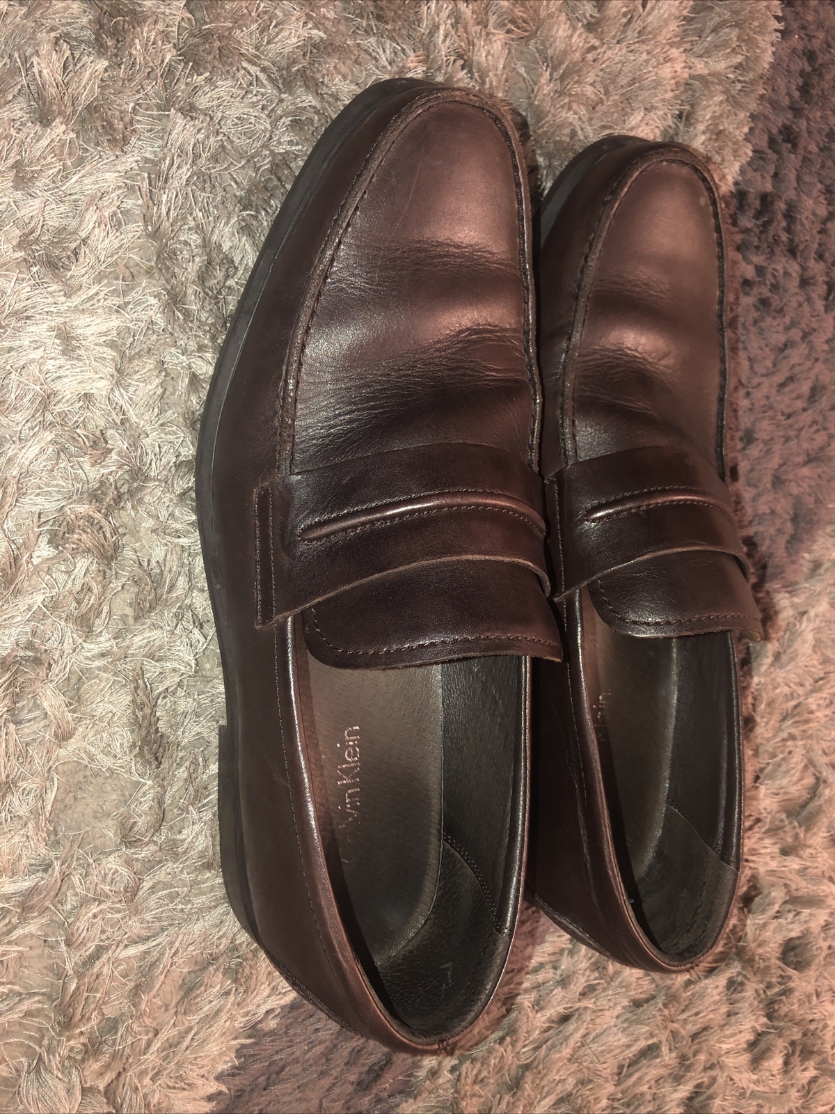Men's Calvin Klein Crispo Penny Loafer Dress Shoes Brown SZ 10,5 M Nice Condi | eBay Men's Calvin Klein Crispo Penny Loafer Dress Shoes Brown SZ 10,5 M Nice Condi | eBay