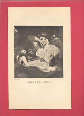 Venus and Cupid * Sir Josha Reynolds (1925) - [WK-43]