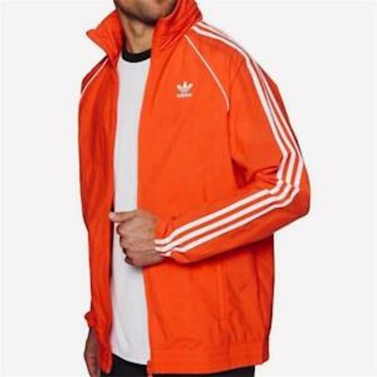 Rare adidas Originals SST Windbreaker Jacket Nylon Glanz Rare adidas Originals SST Windbreaker Jacket Nylon Glanz