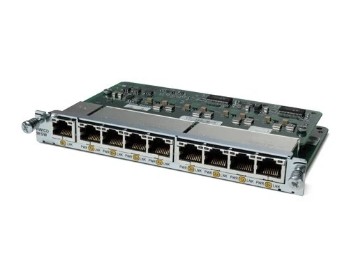 Cisco HWIC-D-9ESW-POE 9 Port POE 10/100mb Network Interface Card HWIC-D-9ESW POE - Image 4 of 4