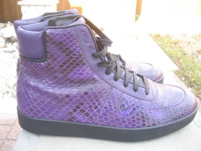 mens gucci python sneakers