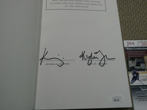 Kendall & Kylie Jenner Hand Signed 1st ED HB Book Time Of The Twins JSA #RR91551 - Picture 3 of 10