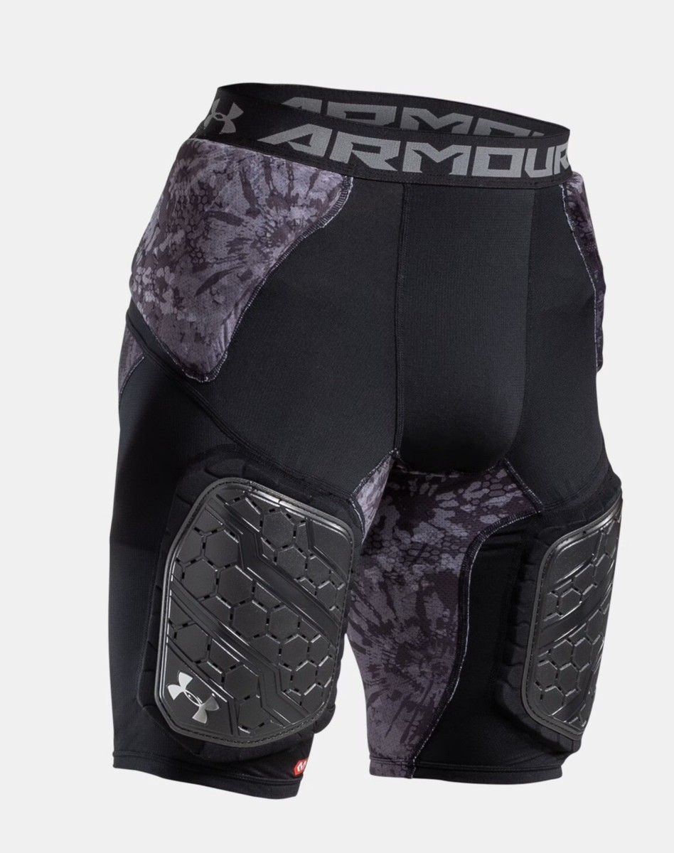 Under Armour Youth XL UA Gameday Armour Pro 5-Pad Girdle Black