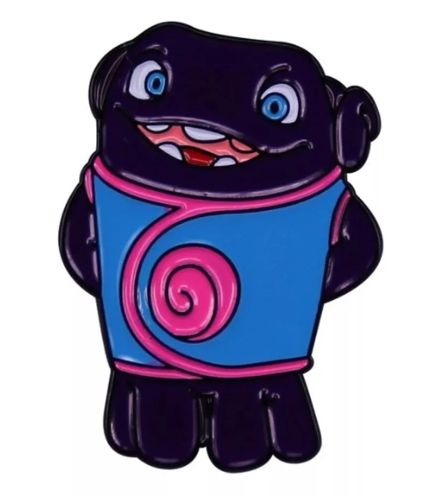 Home Alien Boov Cartoon Character Metal Enamel 1 Inch Tall Pin