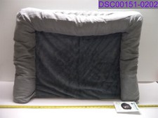 Fur Haven Plush  Suede Sofa Orthopedic Pet Bed Gray 27" x 36" P/N 45436087BX