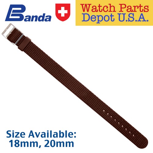 BANDA HIGH QUALITY P350 GENUINE NYLON STRAPS (18mm/20mm) Brand New! - Picture 6 of 6