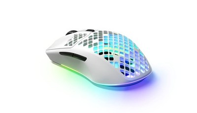 SteelSeries Aerox 3 Wireless - Holey RGB Gaming Mouse - Ultra-lightweight Wat...