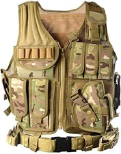 vAv YAKEDA Tactical Vest Outdoor Breathable CS Game Airsoft Cp 