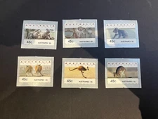 (1304) 1-8-2025 - Australia - AUSTRAPEX 95 - 6 mint counter-printed stamps