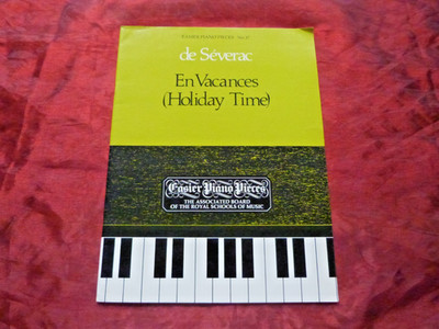 DE SÉVERAC En Vacances (Holiday Time) Noten für Klavier (Inhalt in Beschreibung)