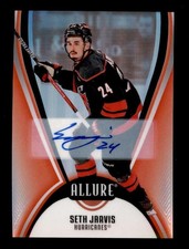 SETH JARVIS 2025/26 UD ALLURE #100 RED RAINBOW AUTOGRAPH AUTO BG1363
