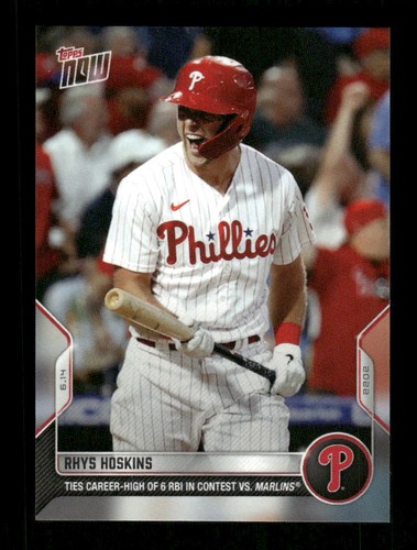 2022 Topps Now 346 Rhys Hoskins