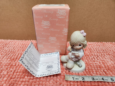 2003 Precious Moments ''Take A Note, You're Great'' Porcelain Figure 4.5''