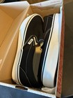 VANS Old school Slip-On Black Shoes Women's 10.5 Men's 9 Black Label — photo 5