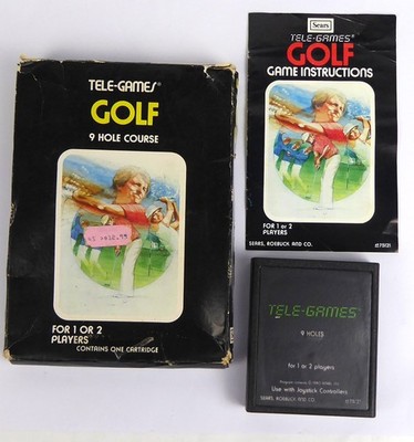 Atari 2600 in OVP -- GOLF (Sears) -- Atari VCS