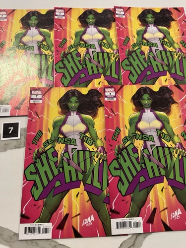 Sensational She-Hulk #7 1:25 David Nakayama Variant Marvel 2023 Lot 5