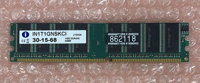 Integral IN1T1GNSKCI 1GB DDR400 DIMM Arbeitsspeicher