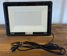 320W LED Black Light, Blacklight Flood Light with Plug  Switch, IP66