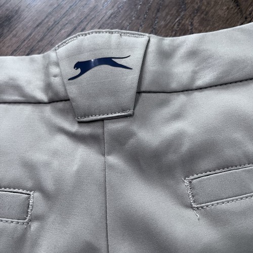 Slazenger Golf Shorts Boys Youth Large Khaki Chinchilla Link NWOT - Picture 9 of 9