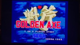 Golden Axe (Sega Genesis, 1989) Complete CIB Tested