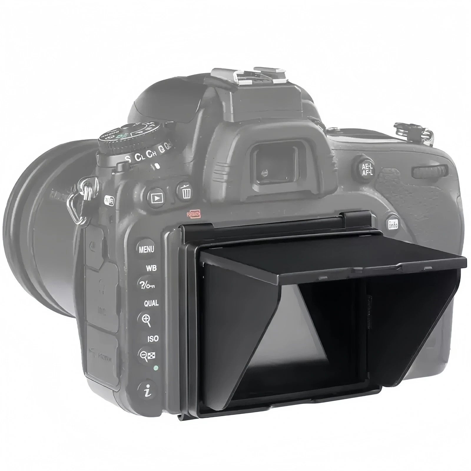 Camera LCD Sun Shade Sun Hood suitable For Nikon D850 Screen Shading 