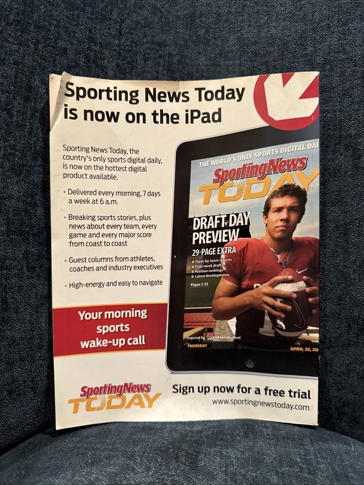 SportingNews Pro Football Magazine 2010 Good condition Foto 2 de 4