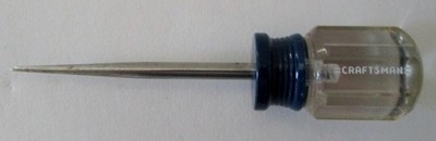 Vintage =Craftsman= 41028 F WF Scratch Awl 5'' Long USA