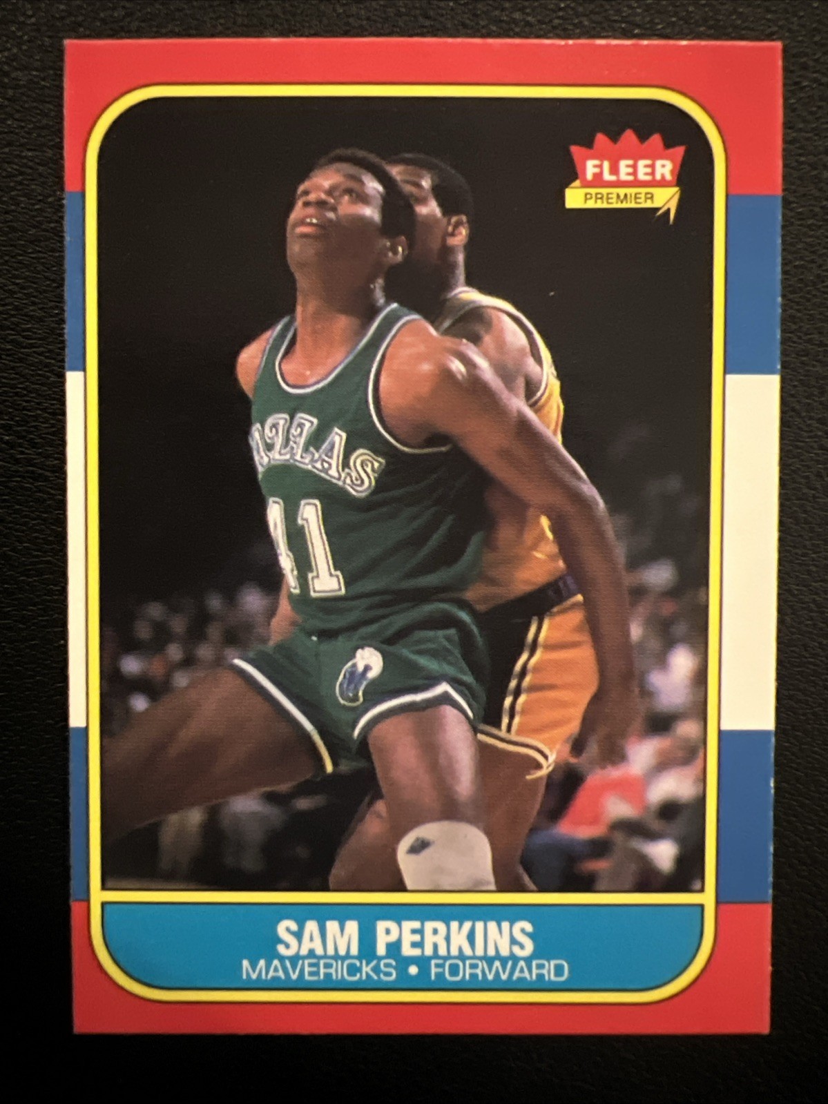 1986 Fleer Basketball #86 Sam Perkins EX W/ Awesome Corners!