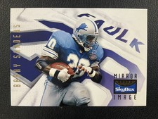 1995 SkyBox Premium #150 Marshall Faulk / Barry Sanders Lions Colts