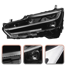 Black Driver Side Headlight Assembly LED For 2023 2024 Toyota Prius 8107047B00