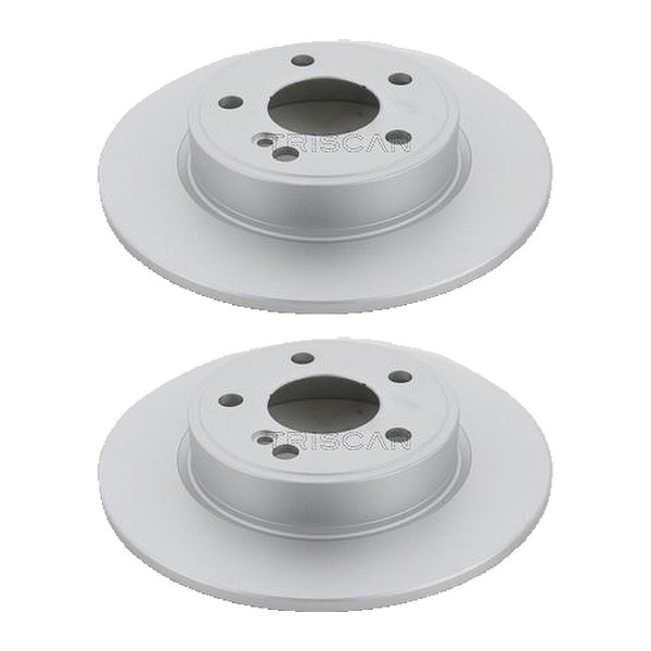 2 Bremsscheiben Voll Ø 276 Mm Triscan FüR U.A. MERCEDES-BENZ B-KLASSE-image