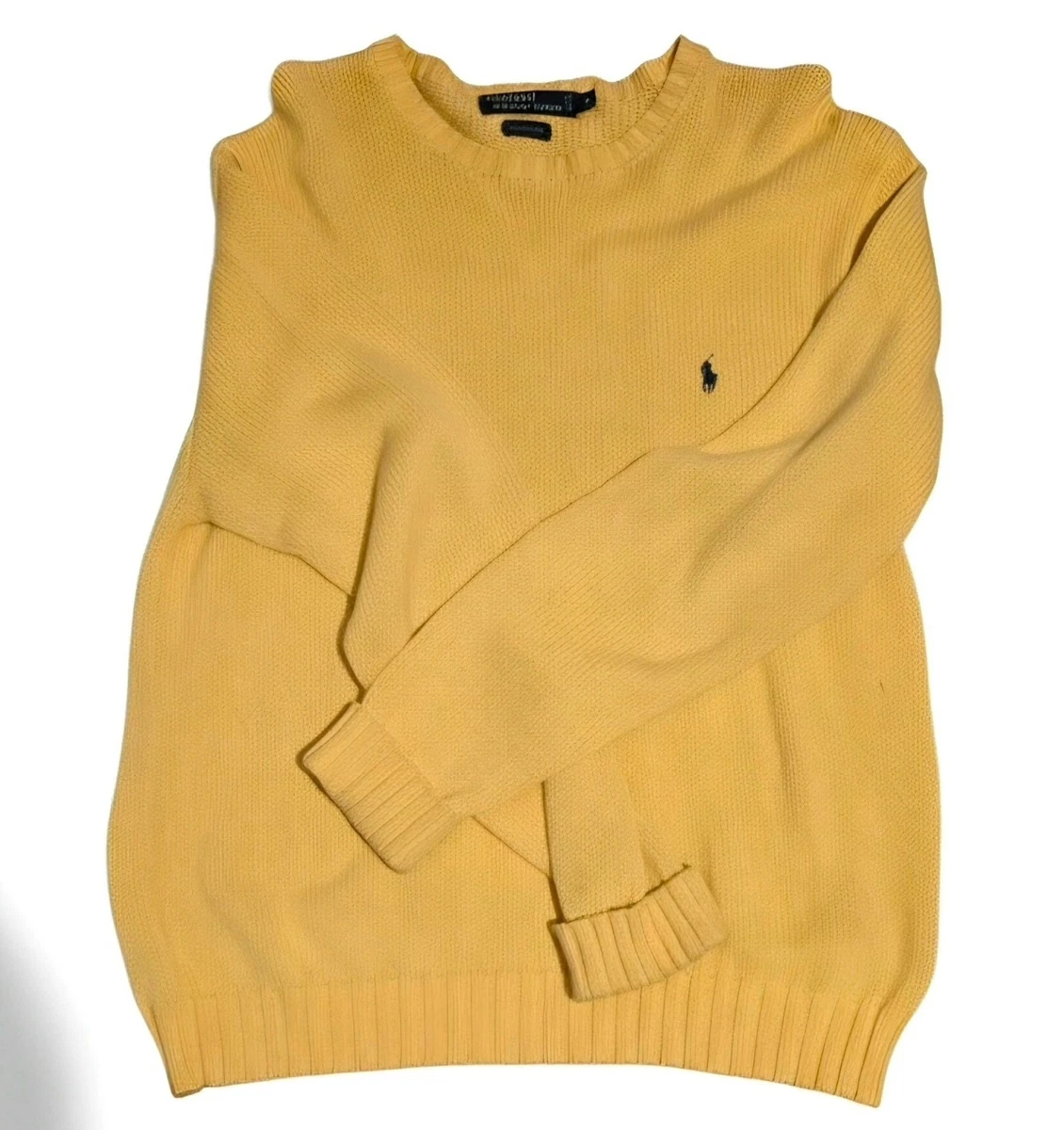 Polo Ralph Lauren Cotton Yellow Sweaters for Men for sale | eBay