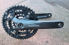 Shimano FC M381 Crankset 175mm Triple Chainset With Bottom Bracket, Bike Cycling