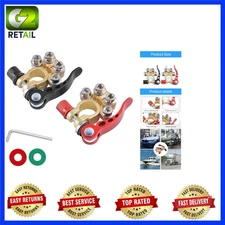 Quick Release 4-Way Battery Terminal Connectors for Safe Electrical Connections