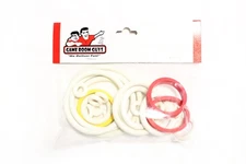 Gottlieb Rock Star Pinball Machine Replacement Repair Rubber Ring Kit White