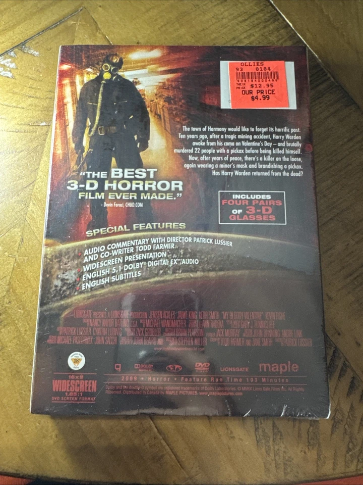 My Bloody Valentine 3D / 2D Versions (DVD, 2009) - Image 3 of 4