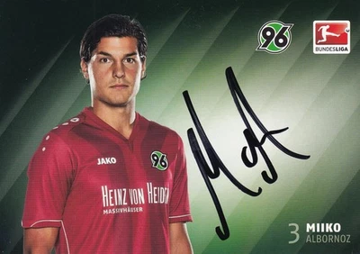 Miiko Albornoz Autogrammkarte Hannover 96 Saison 2014/2015 Original #FP735 - Bild 1 von 2