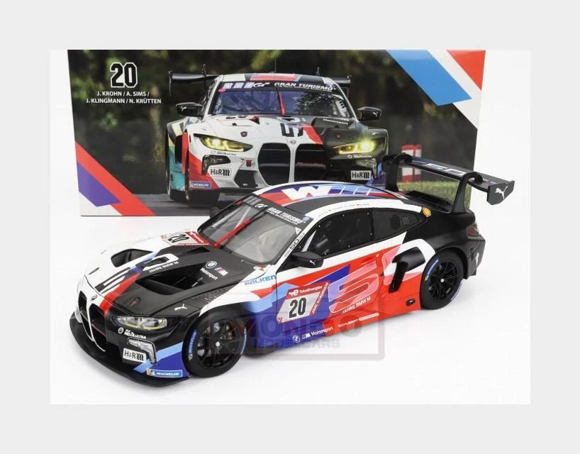 1:18 MINICHAMPS Bmw 4-Series M4 Gt3 #72 Nurburgring 2024